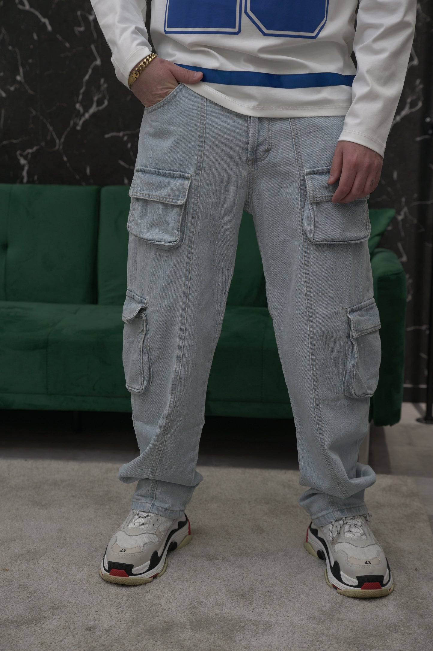 DENIM CLEAR CARGO