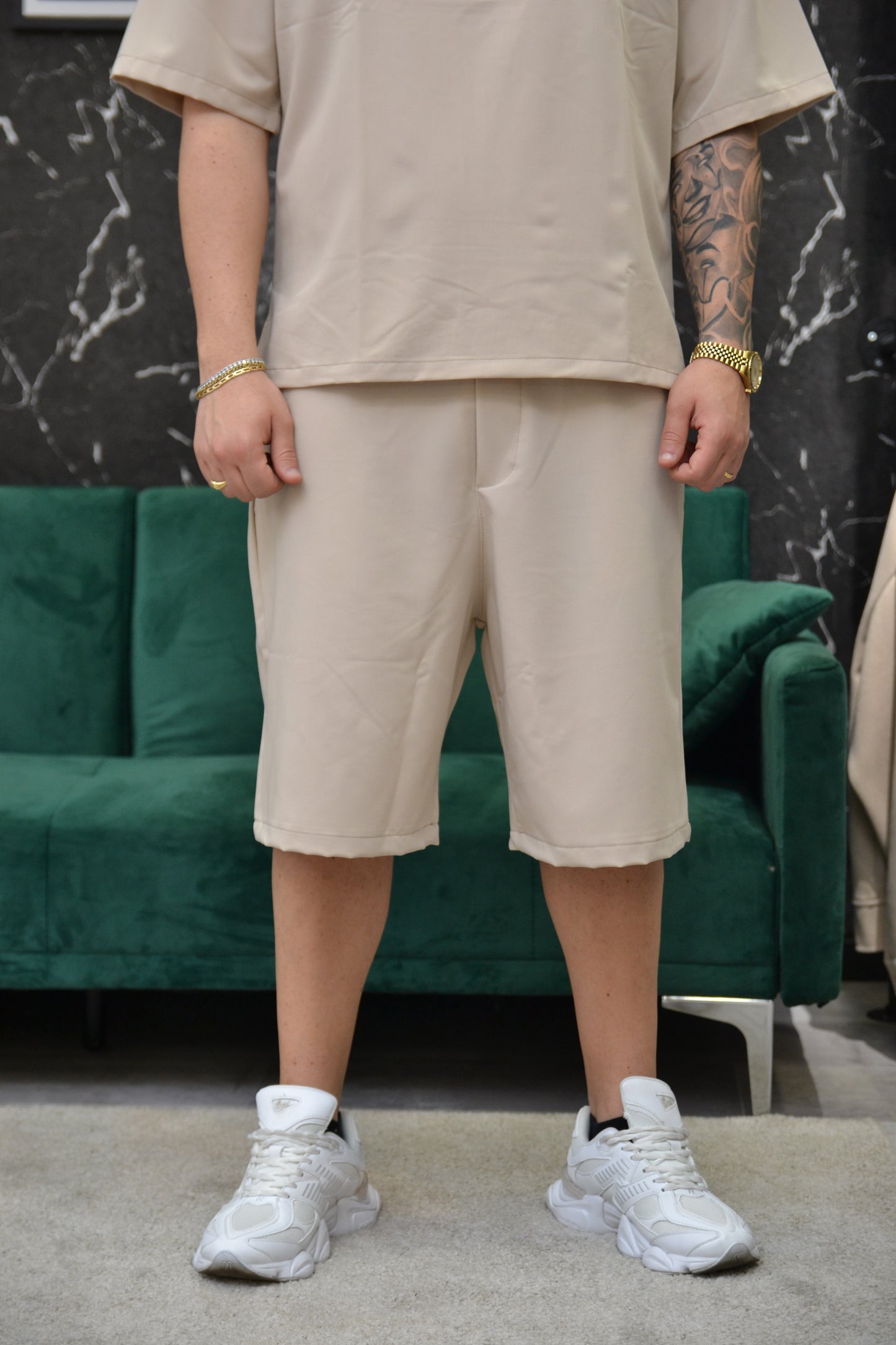 SHORTS BEIGE