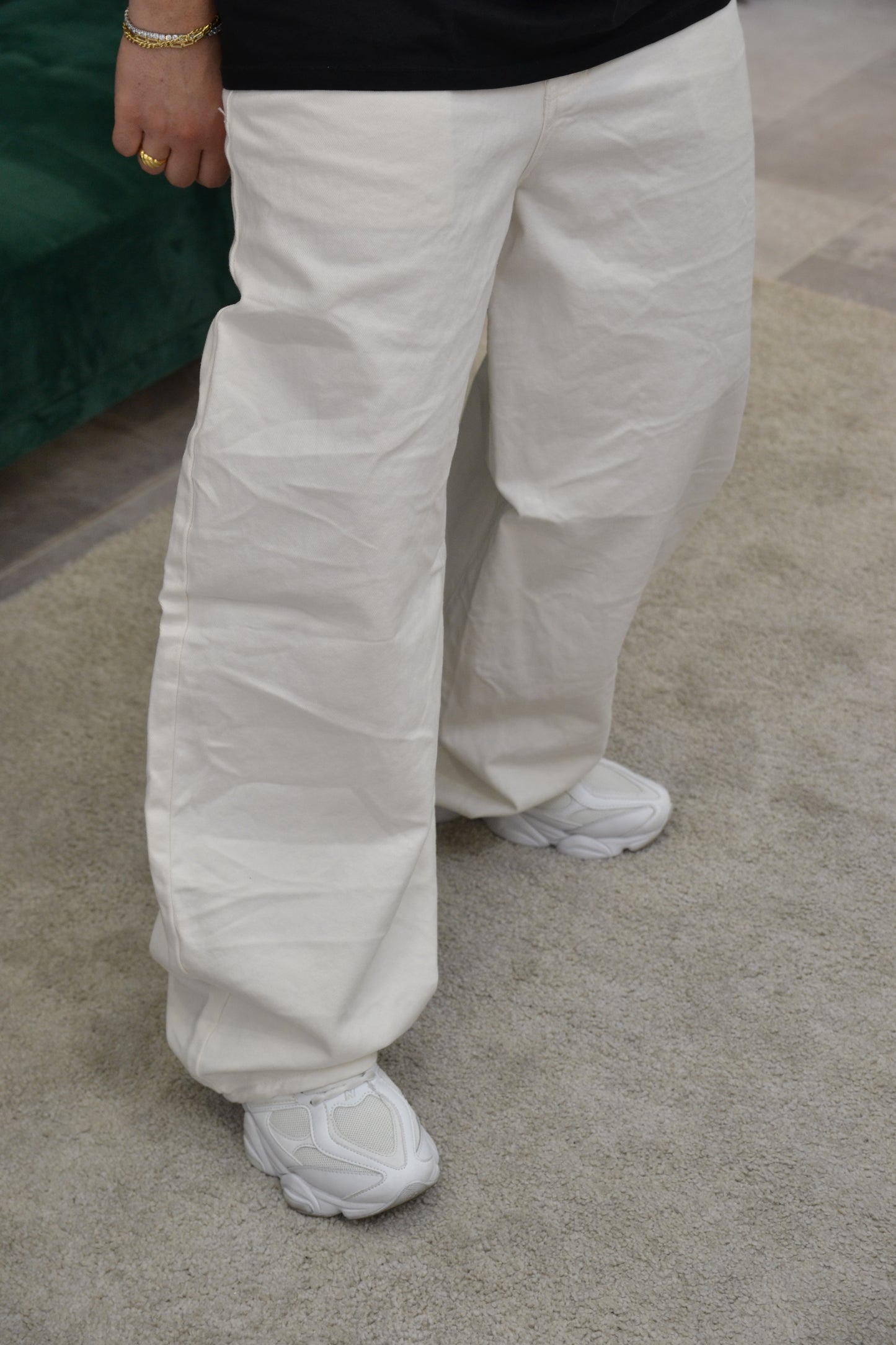 DENIM BALLON WHITE