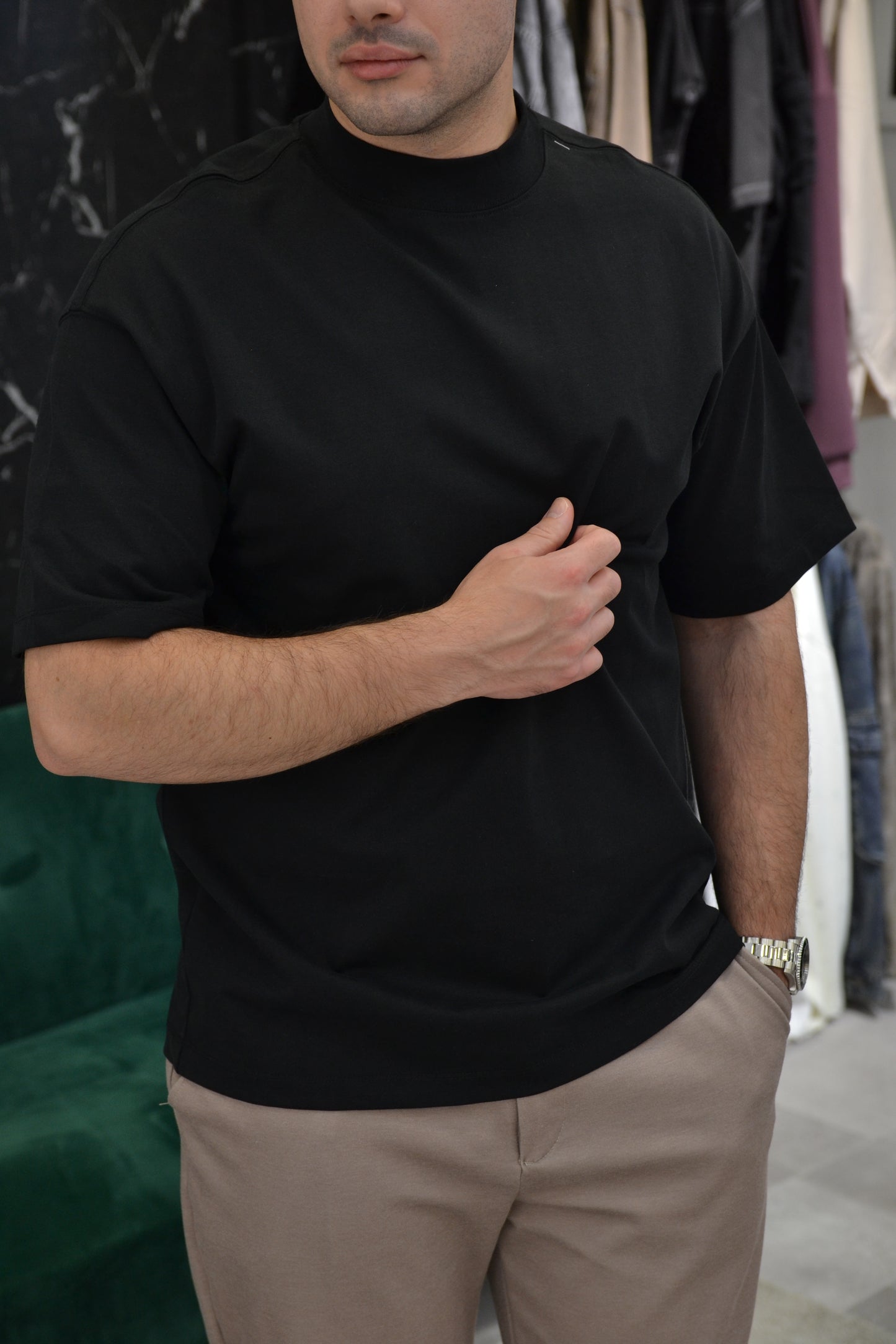 T-SHIRT OVERSIZE BLACK
