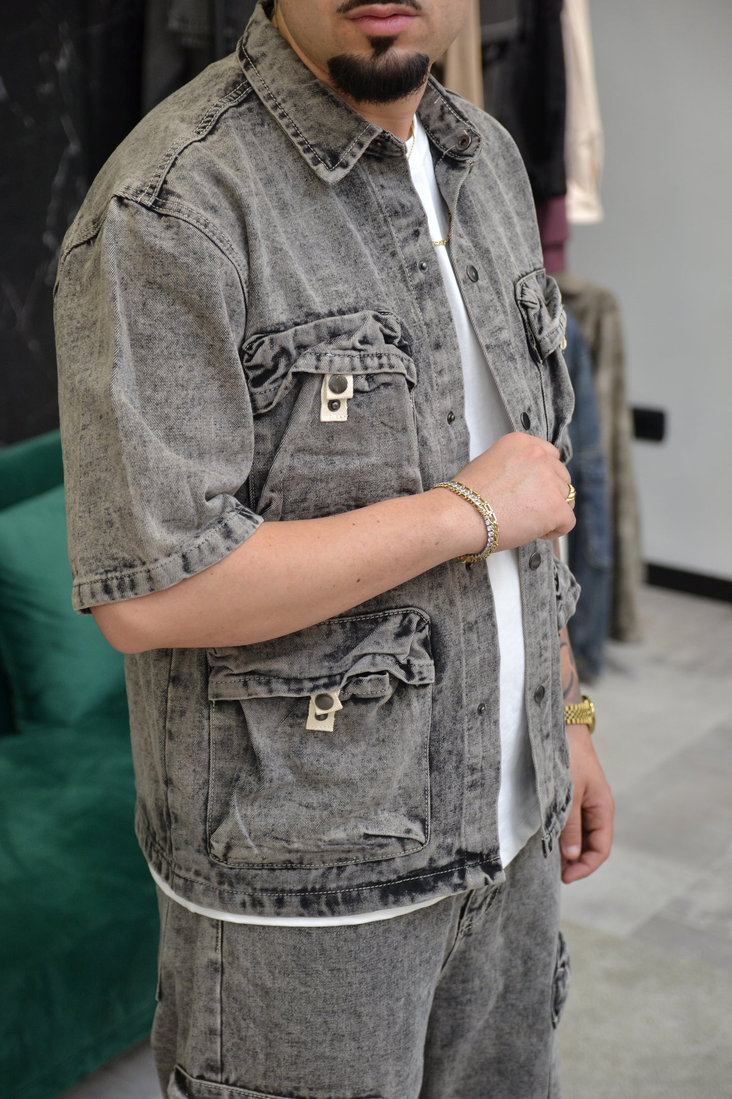 CORDSET GREY FULL CARGO
