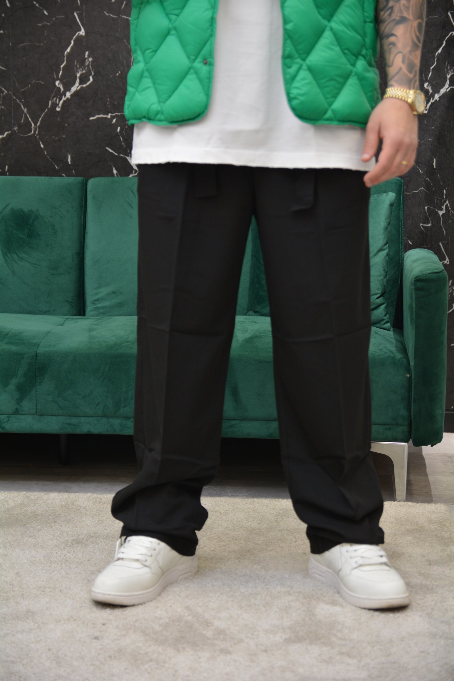 PANTS A FONDO LARGO BLACK