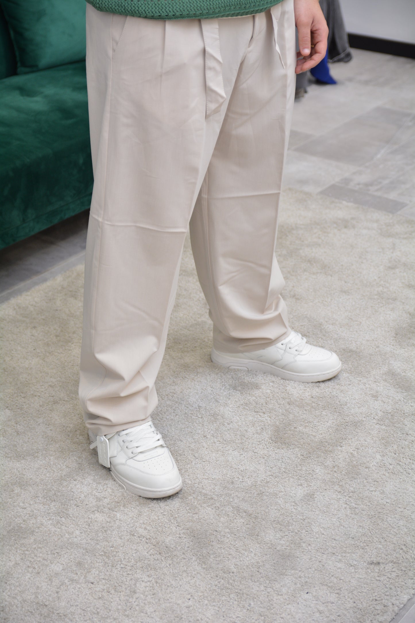 PANTS A FONDO LARGO BEIGE