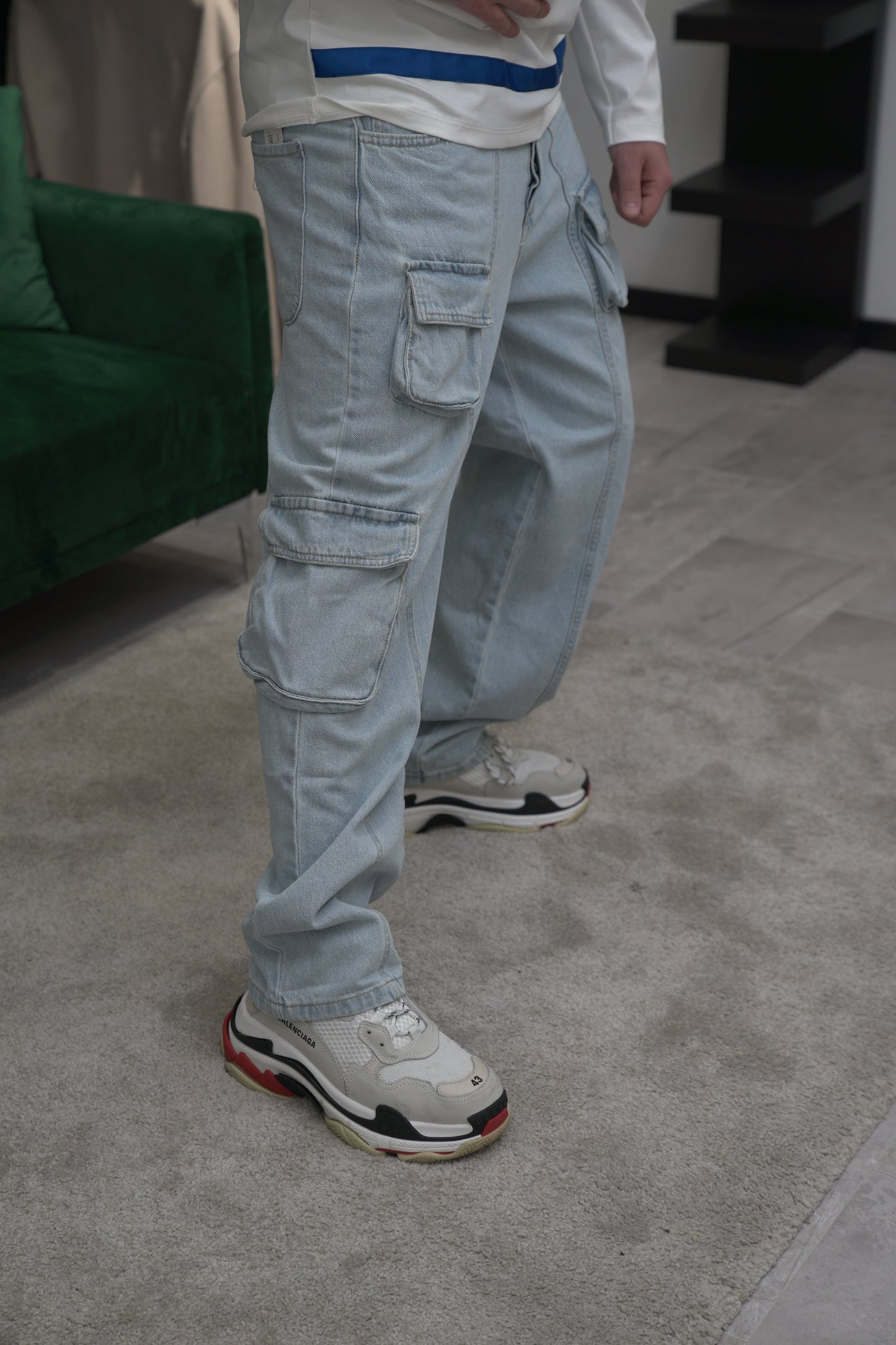 DENIM CLEAR CARGO