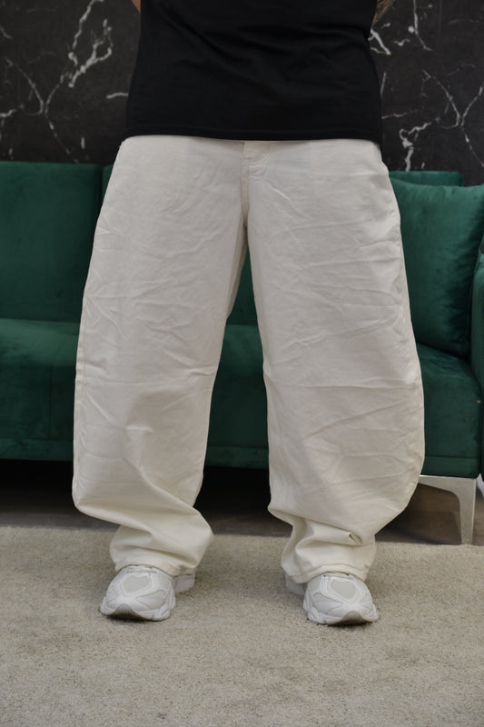 DENIM BALLON WHITE