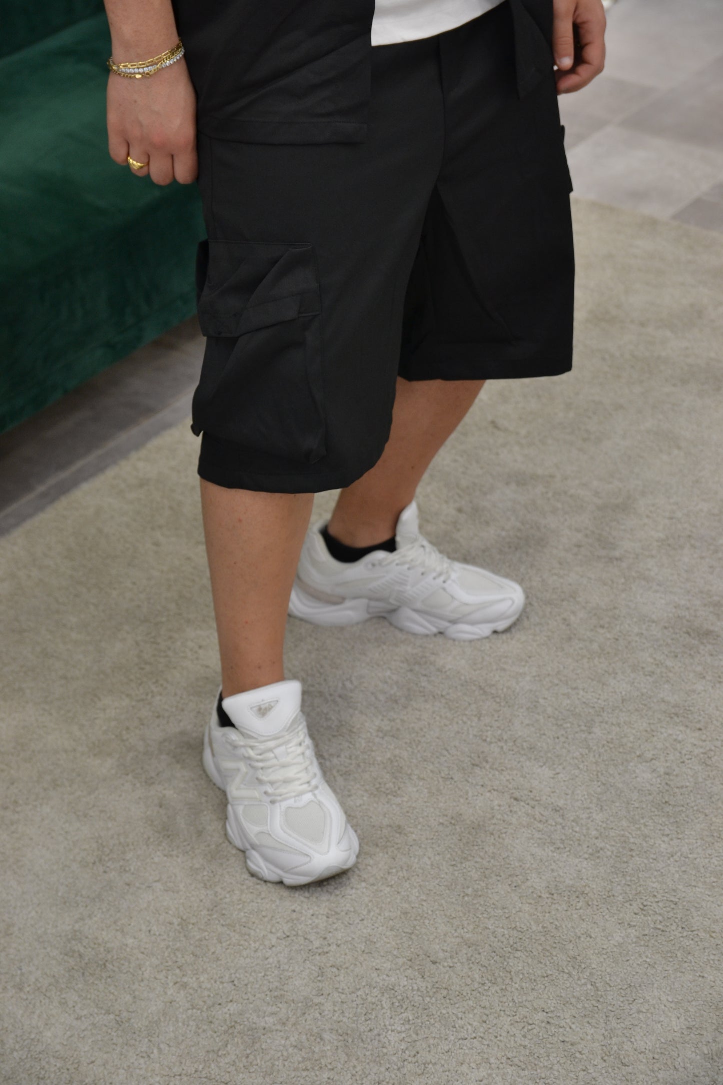 CORDSET CAMIC./BERM. CARGO BLACK