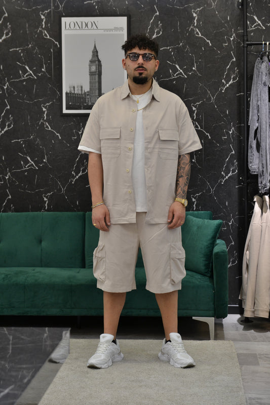 CORDSET CAMIC./BERM. CARGO BEIGE
