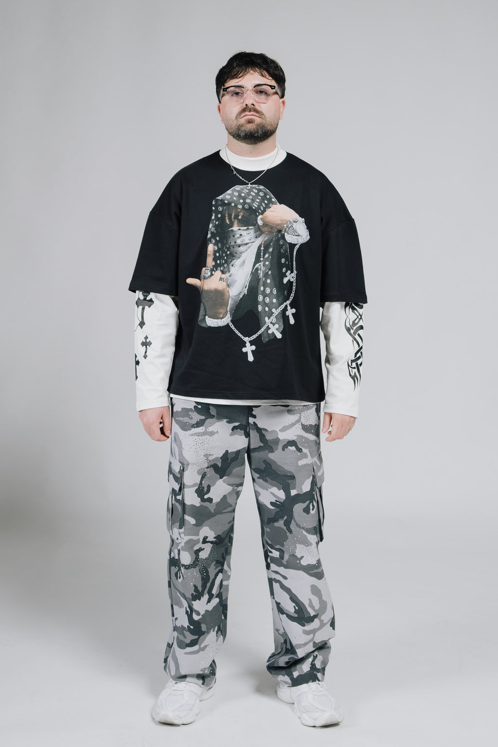 NORSY DOUBLE SLEEVE BLACK