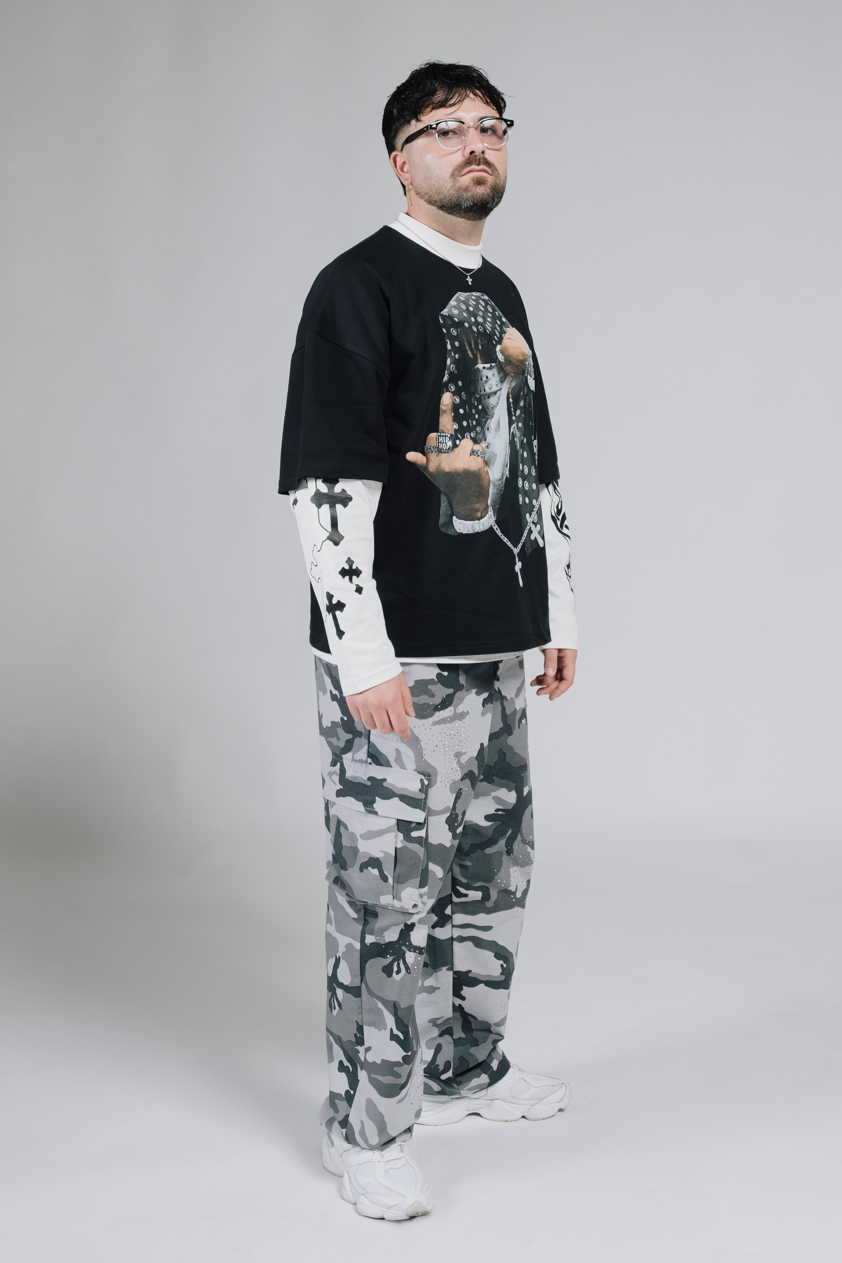 NORSY DOUBLE SLEEVE BLACK
