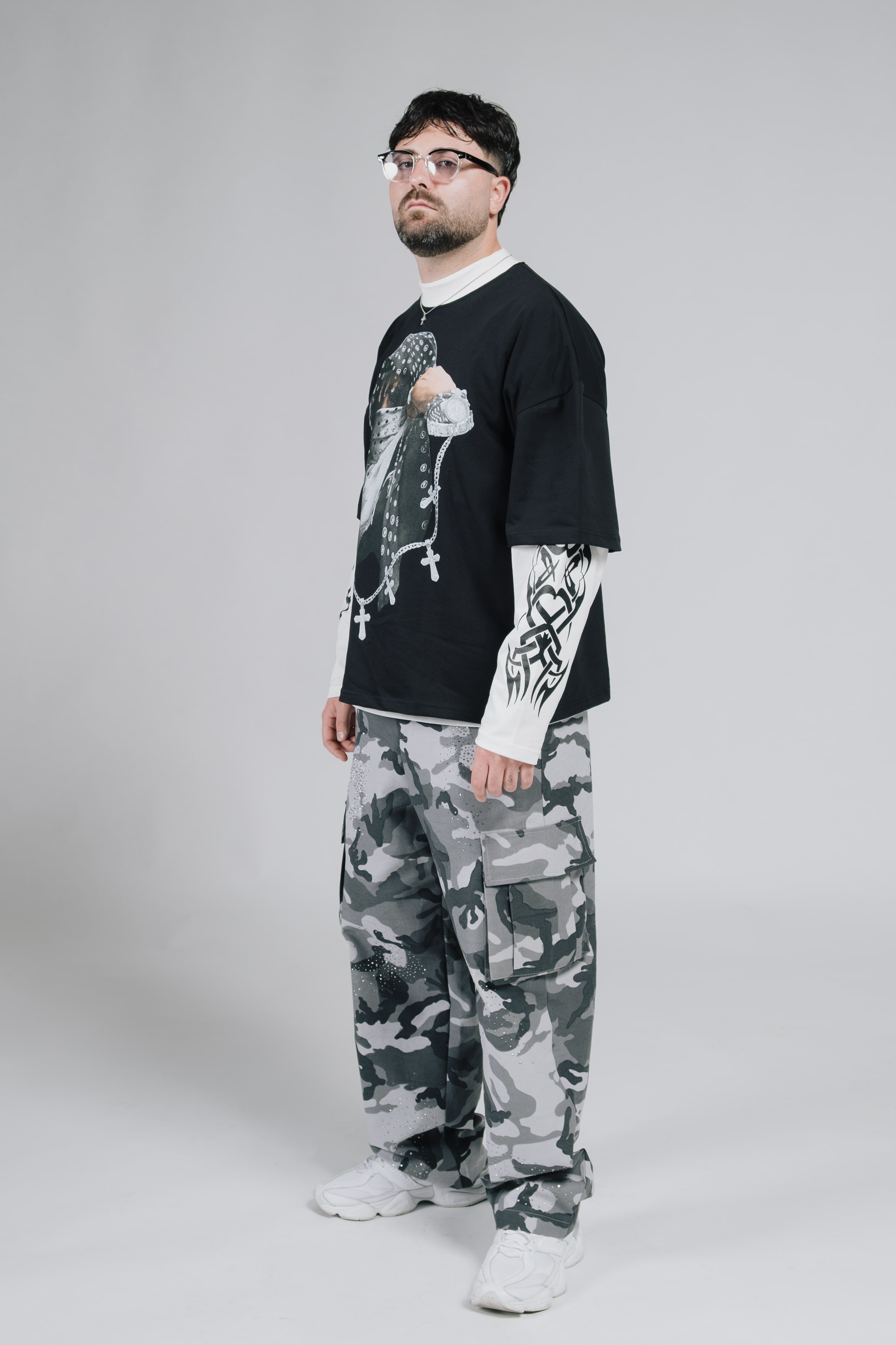 NORSY DOUBLE SLEEVE BLACK