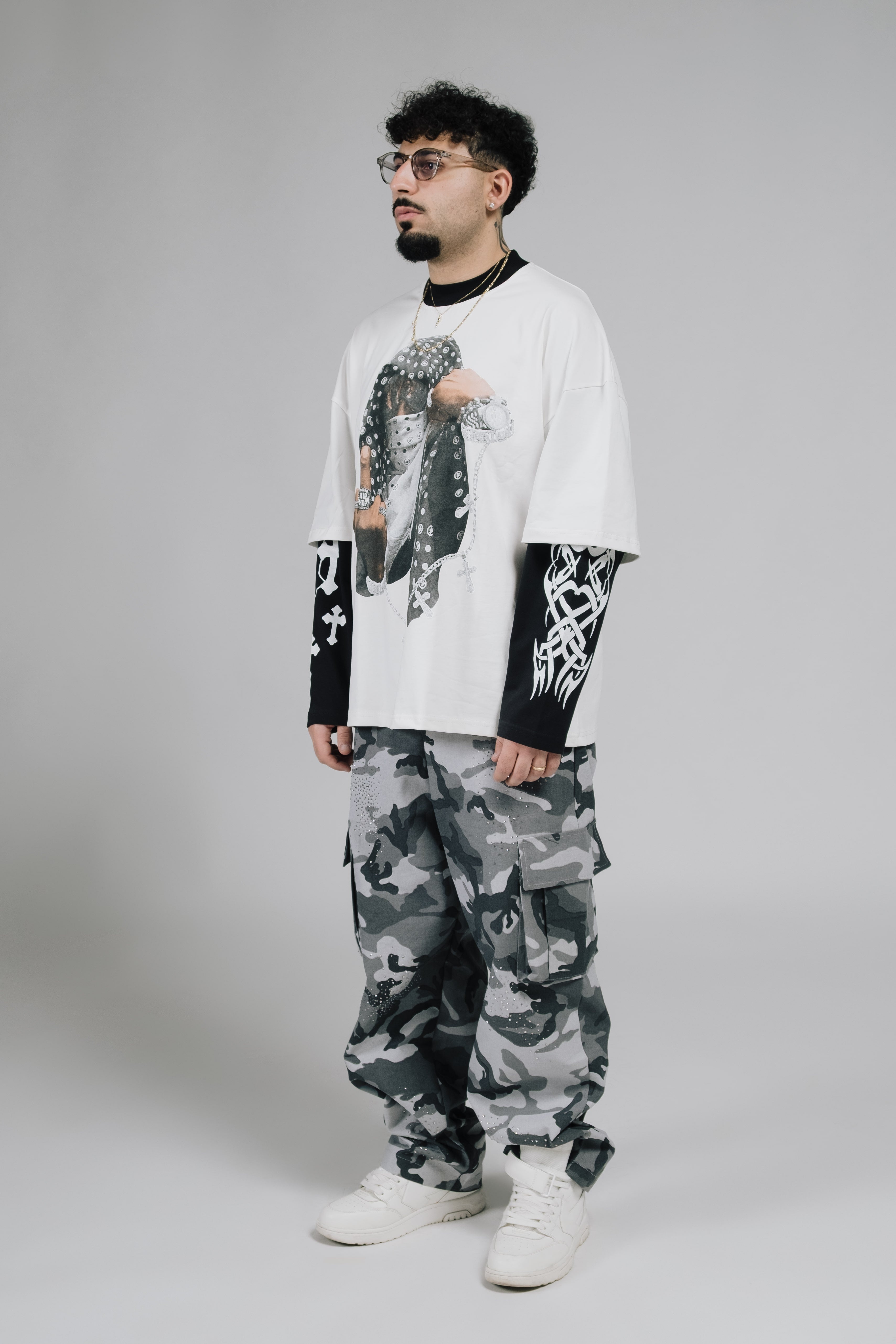 NORSY DOUBLE SLEEVE WHITE