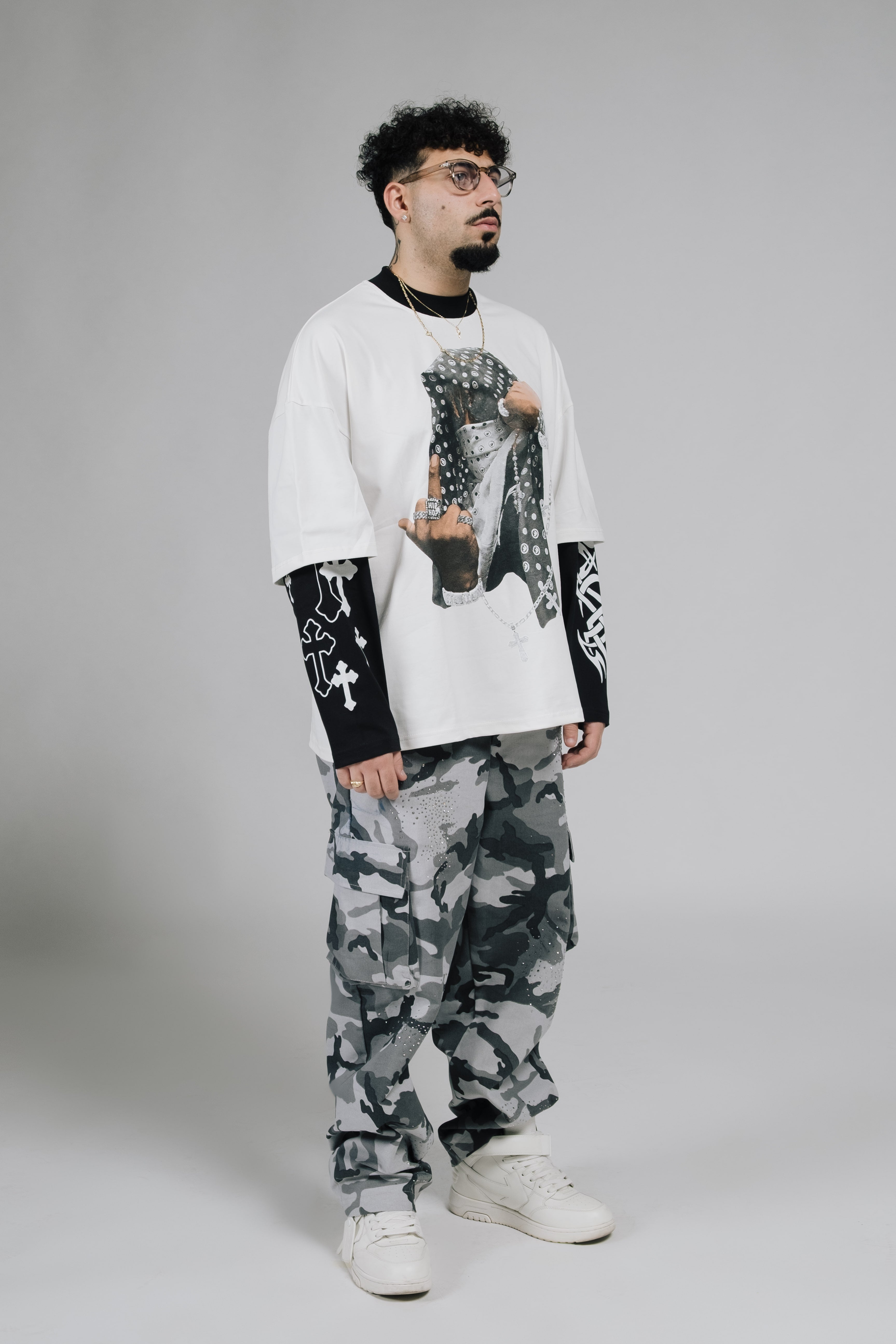 NORSY DOUBLE SLEEVE WHITE