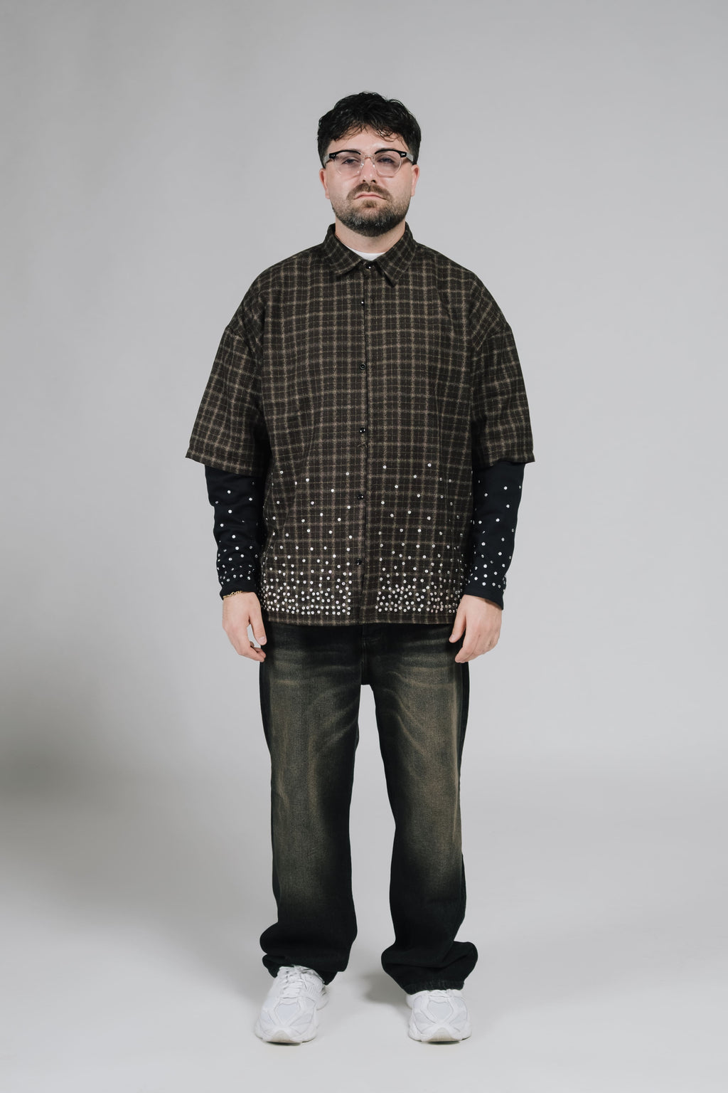 SHIRT DIAMOND DOUBLE SLEEVE