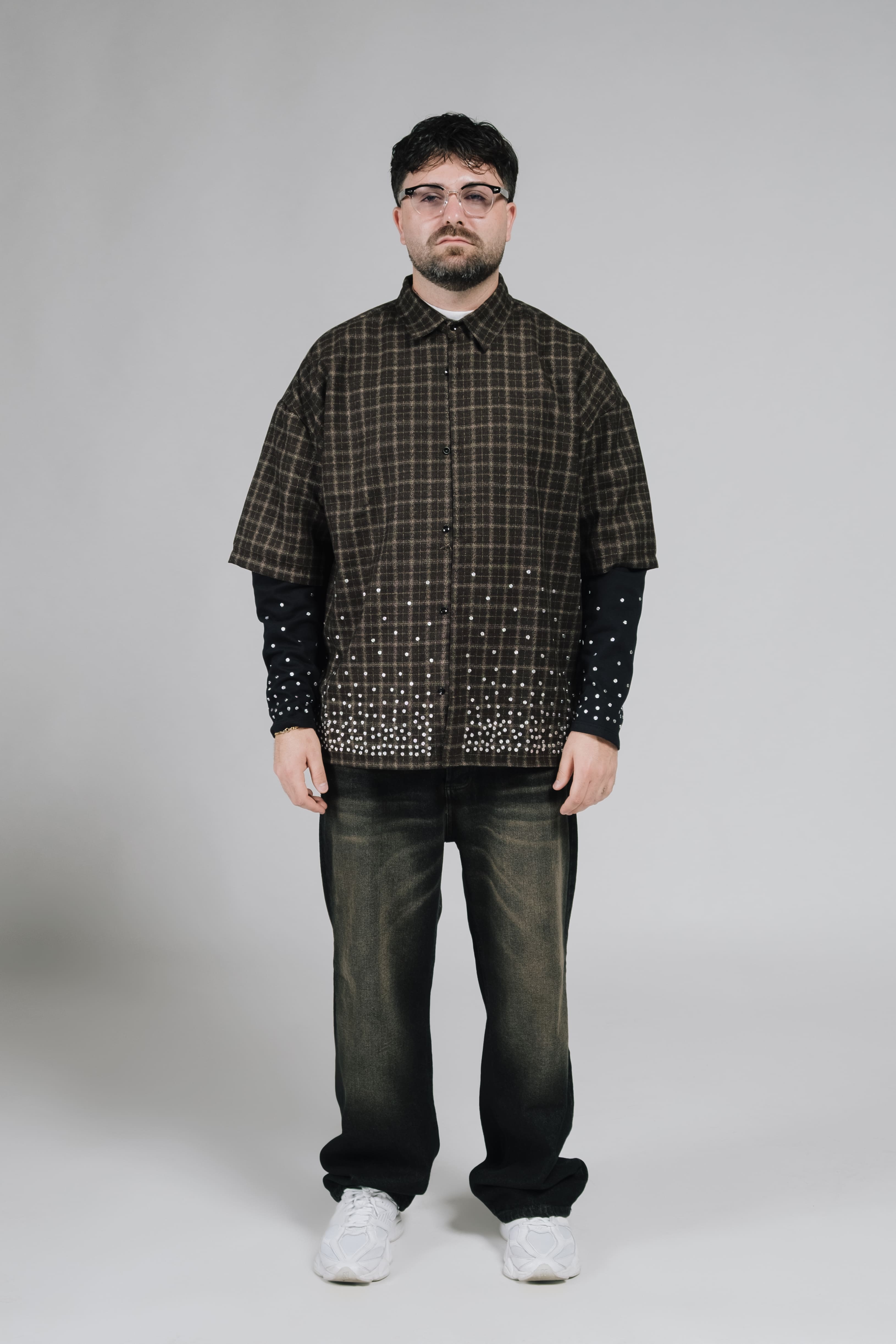 SHIRT DIAMOND DOUBLE SLEEVE