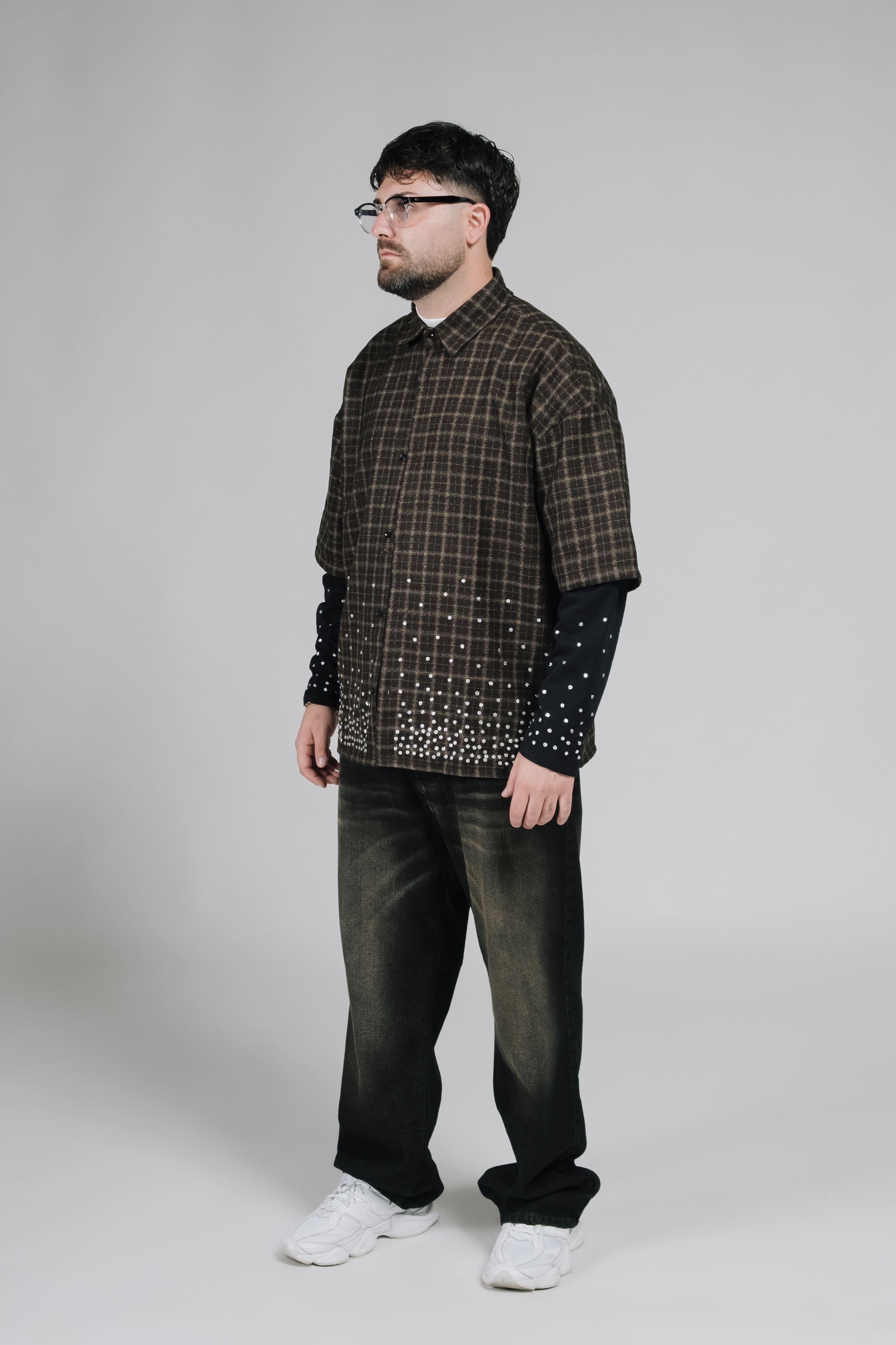SHIRT DIAMOND DOUBLE SLEEVE