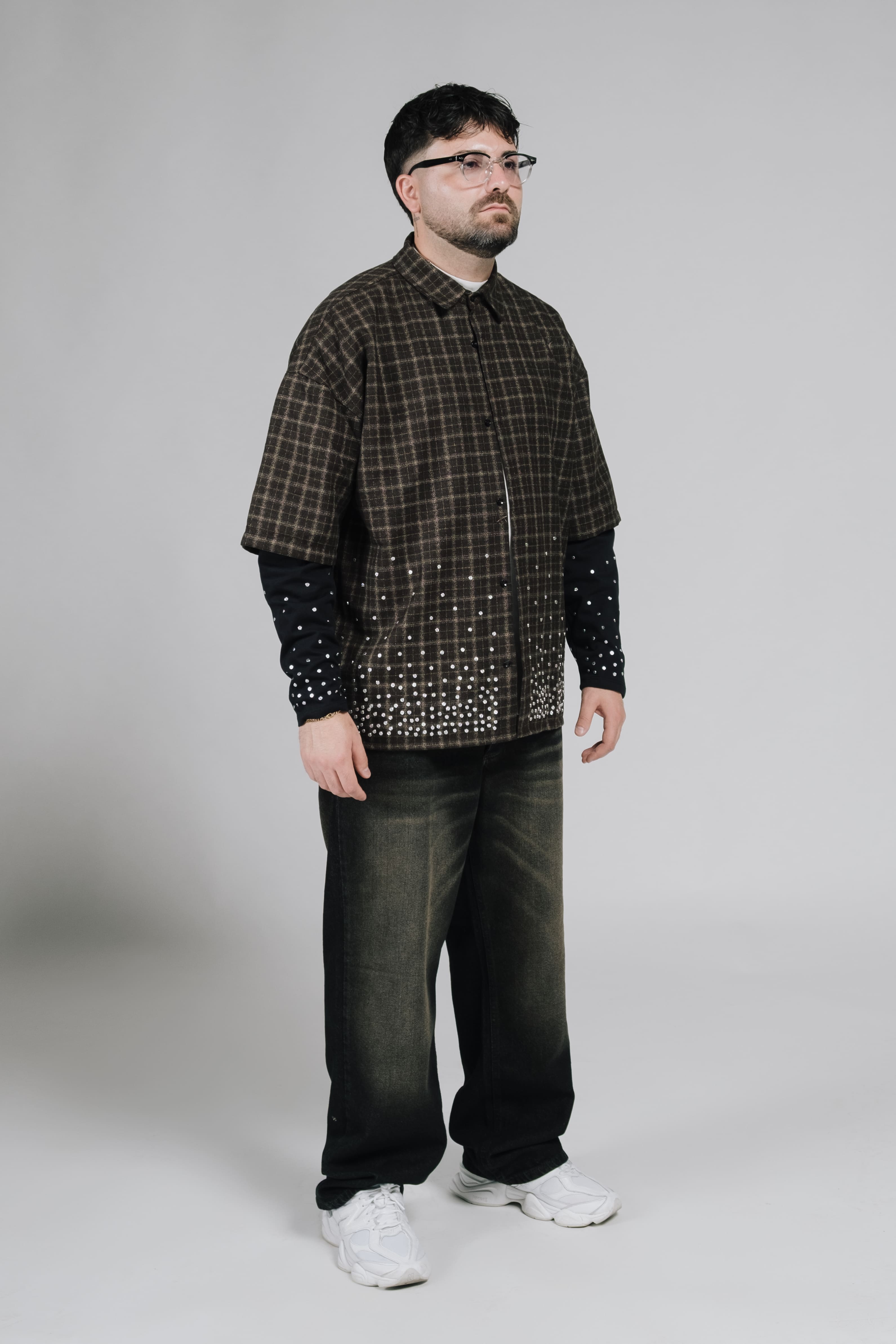 SHIRT DIAMOND DOUBLE SLEEVE
